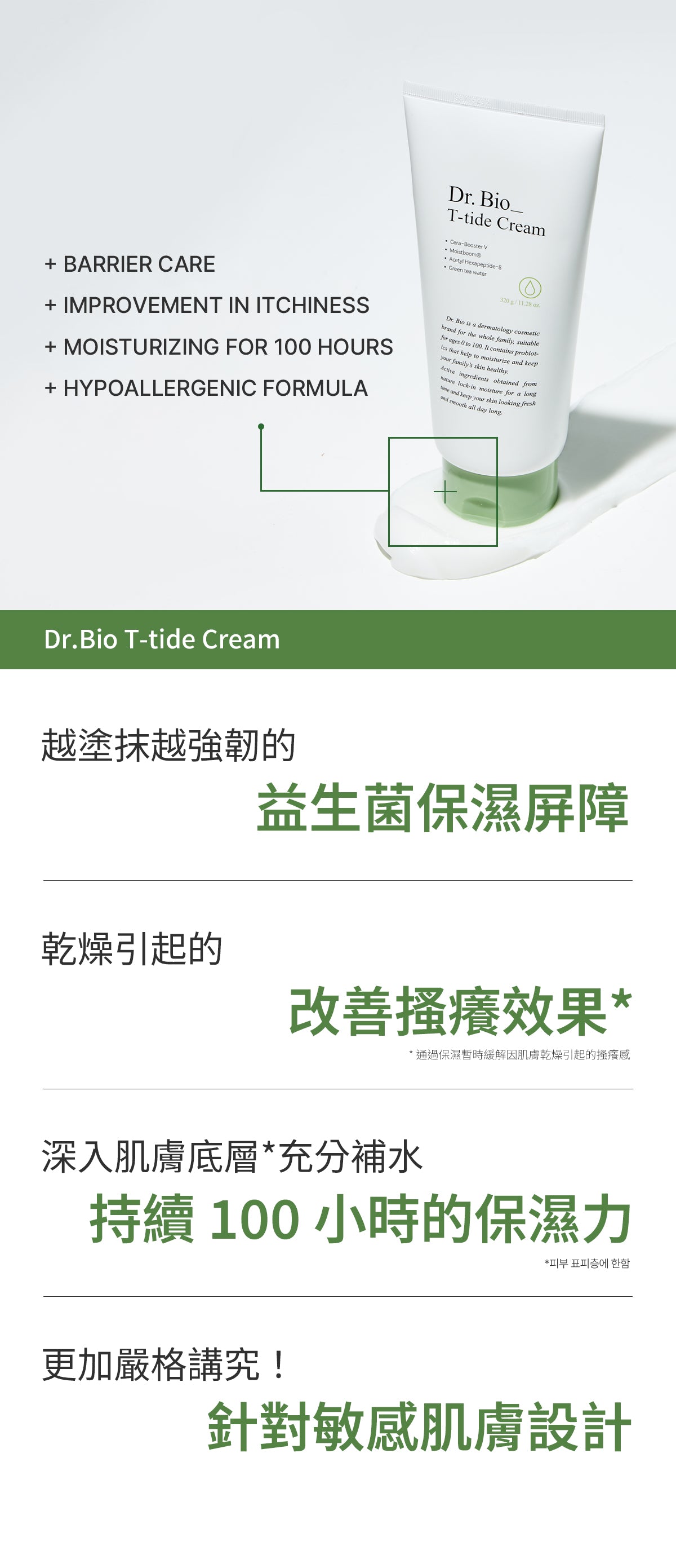 Dr.Bio | 茶潤乳霜 320ml