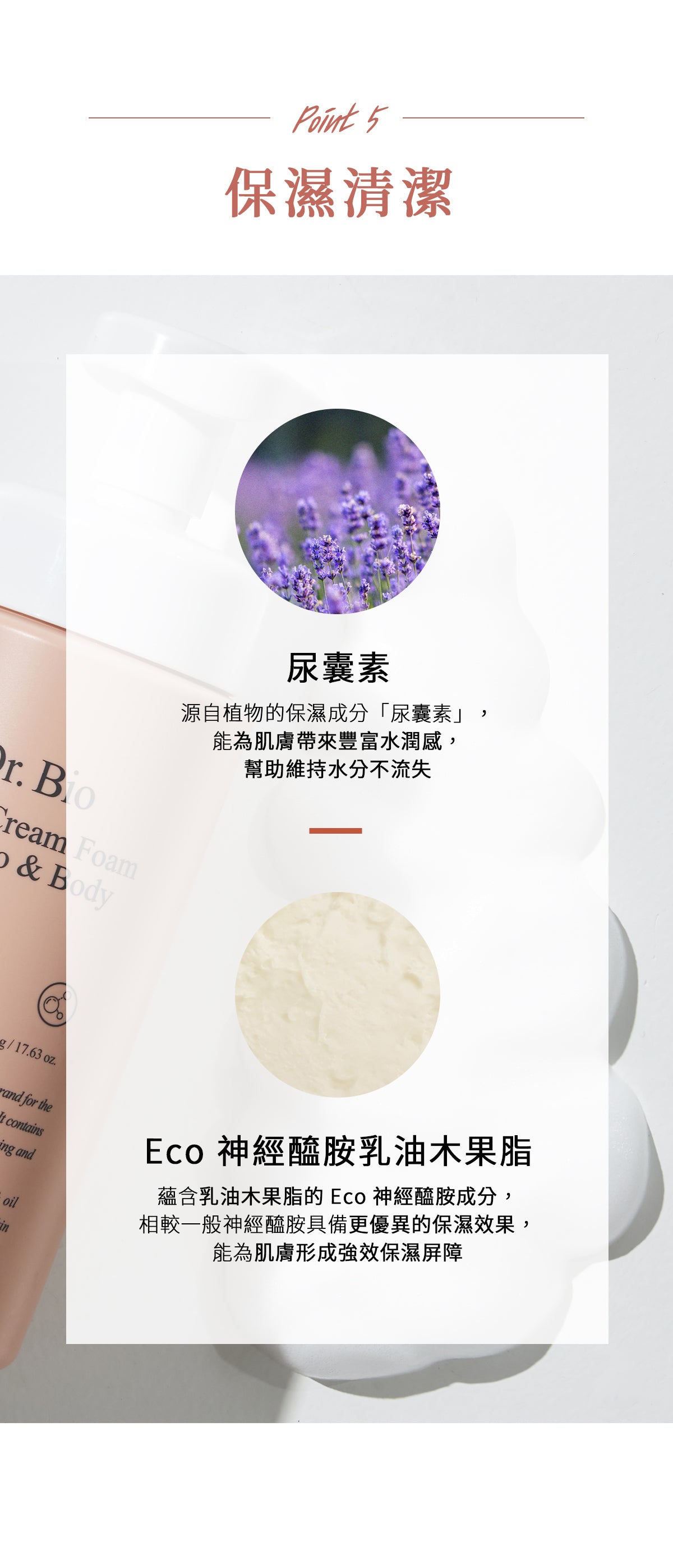 Dr.Bio | 多合一全身清潔泡泡露 450ml(適用於新生兒至孕婦 \ 保濕清潔 \ 高效起泡慕斯)