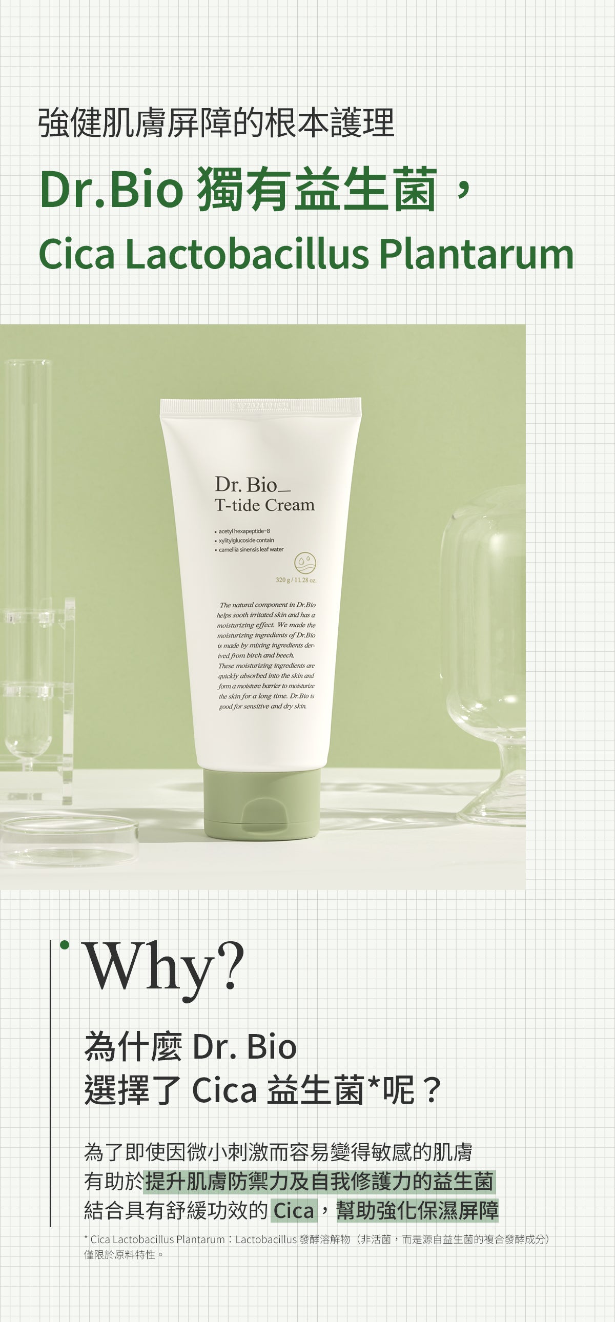 Dr.Bio | 茶潤乳霜 320ml