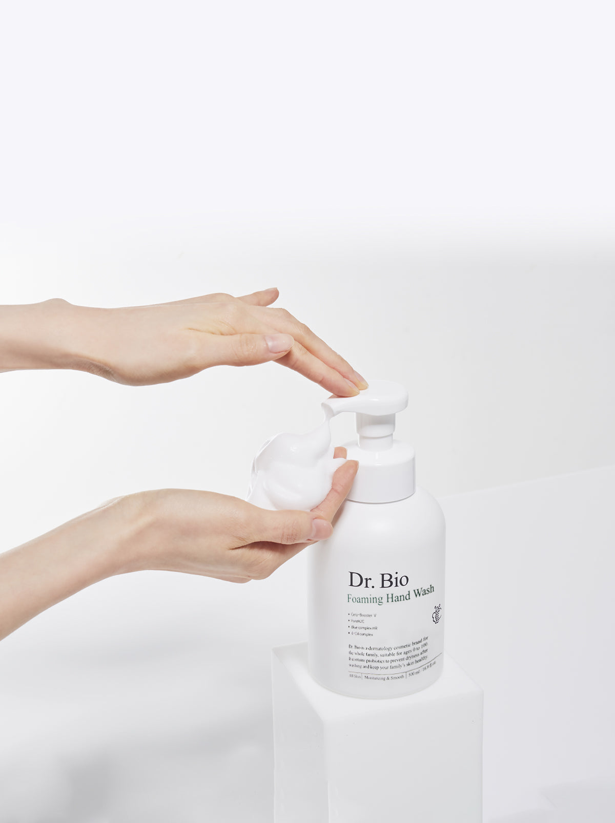Dr.Bio | 益生菌泡沫洗手乳 500ml(適用於兒童至孕婦 \ 弱酸性  \ 高效起泡慕斯 \ 手部清潔)