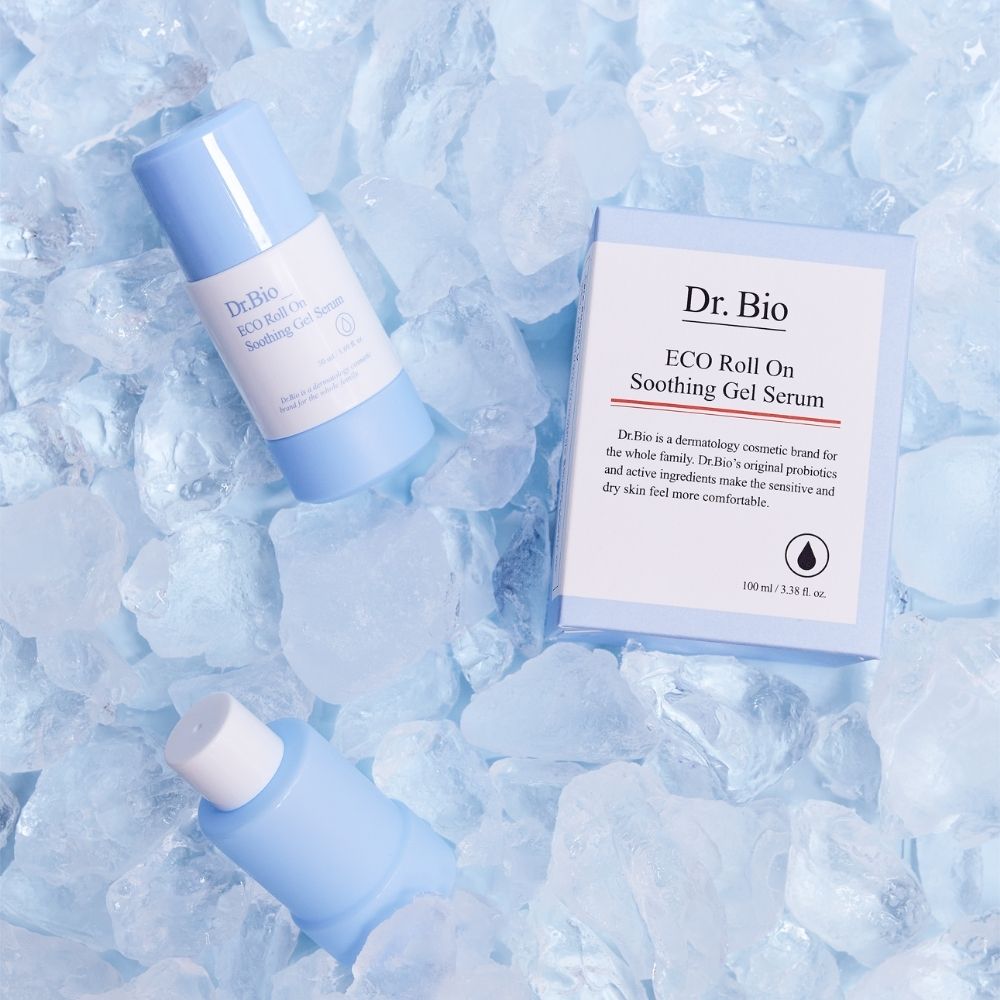Dr.Bio | 滾珠舒緩凝膠精華套組100ml(適用於新生兒至孕婦 \ 舒緩肌膚  \ 敏感肌膚)