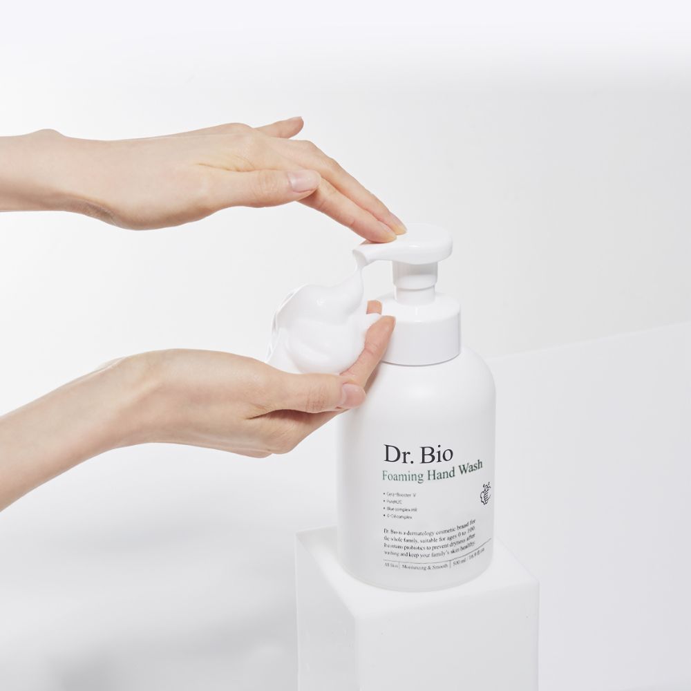 Dr.Bio | 益生菌泡沫洗手乳 500ml(適用於兒童至孕婦 \ 弱酸性  \ 高效起泡慕斯 \ 手部清潔)