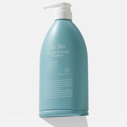 Dr.Bio | 海鹽舒緩洗髮露 750ml(適用於青少年至孕婦 \ 不含矽油 \ 清涼舒緩 )