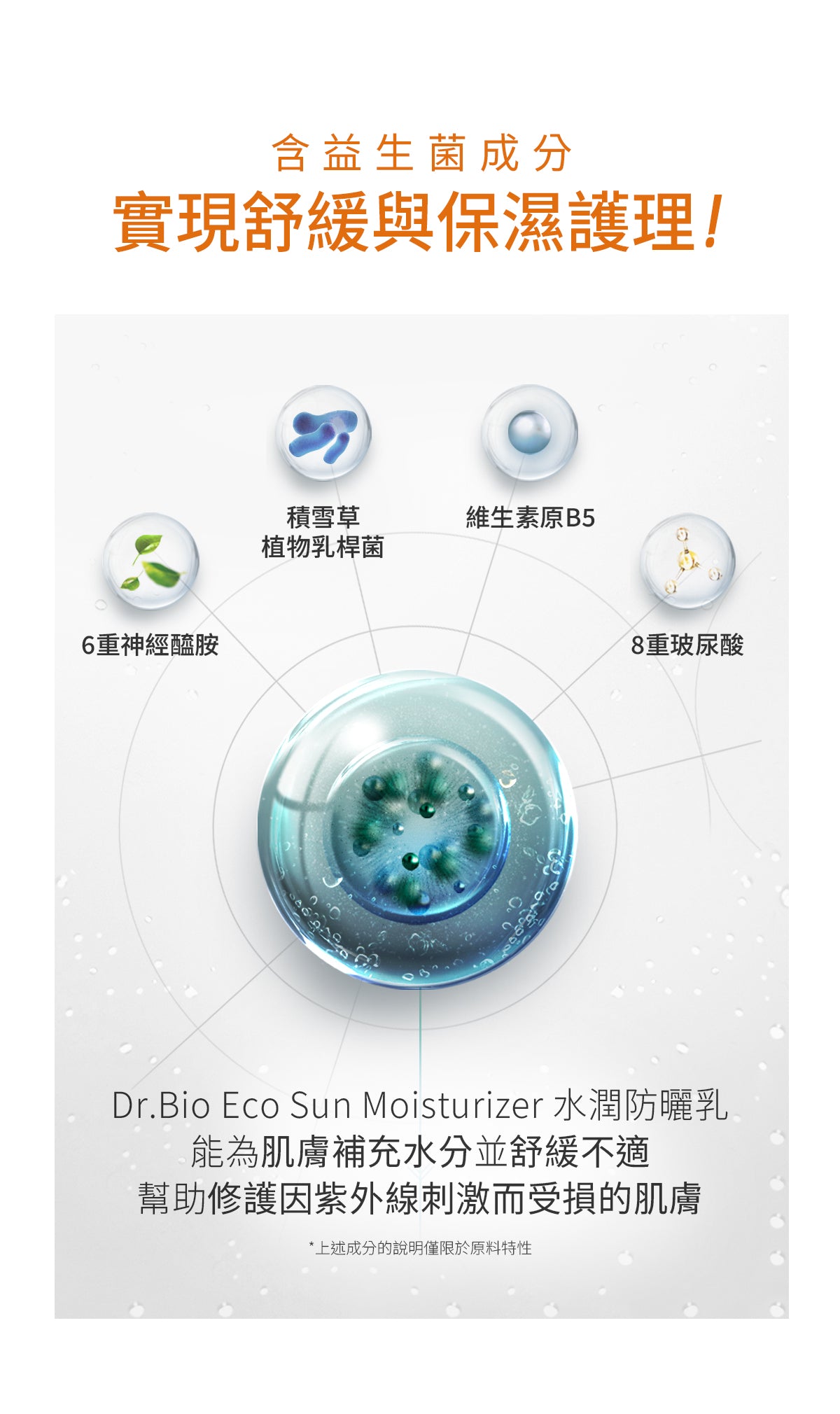 Dr.Bio | 高水潤防曬乳 100ml(適用於6個月以上嬰幼兒至孕婦 \ 不刺激眼睛 \  不泛白 \ 敏感肌膚  \ 海洋友善)