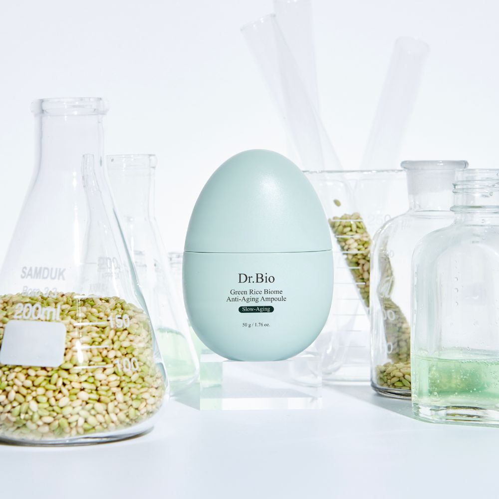 Dr.Bio | 綠米生物群美白安瓶 50ml(適用於成年人/肌膚保濕/肌膚毛孔縮小/減少肌膚紋理/敏感性肌膚)