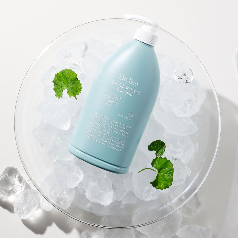 Dr.Bio | 海鹽舒緩洗髮露 750ml(適用於青少年至孕婦 \ 不含矽油 \ 清涼舒緩 )