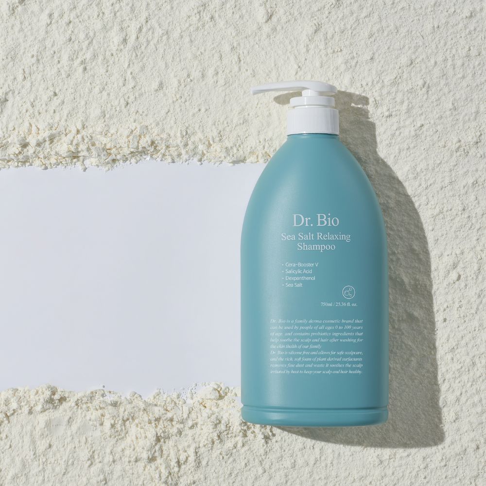 Dr.Bio | 海鹽舒緩洗髮露 750ml(適用於青少年至孕婦 \ 不含矽油 \ 清涼舒緩 )