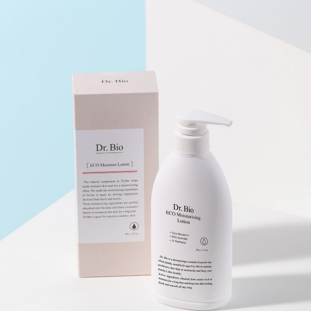 Dr.Bio | ECO保濕身體乳 500ml(適用於新生兒至孕婦 \ 臉部及身體 \ 敏感肌膚)